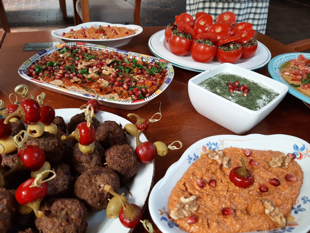 Koerdisch/Midden-Oosterse-Mezze-Variatie