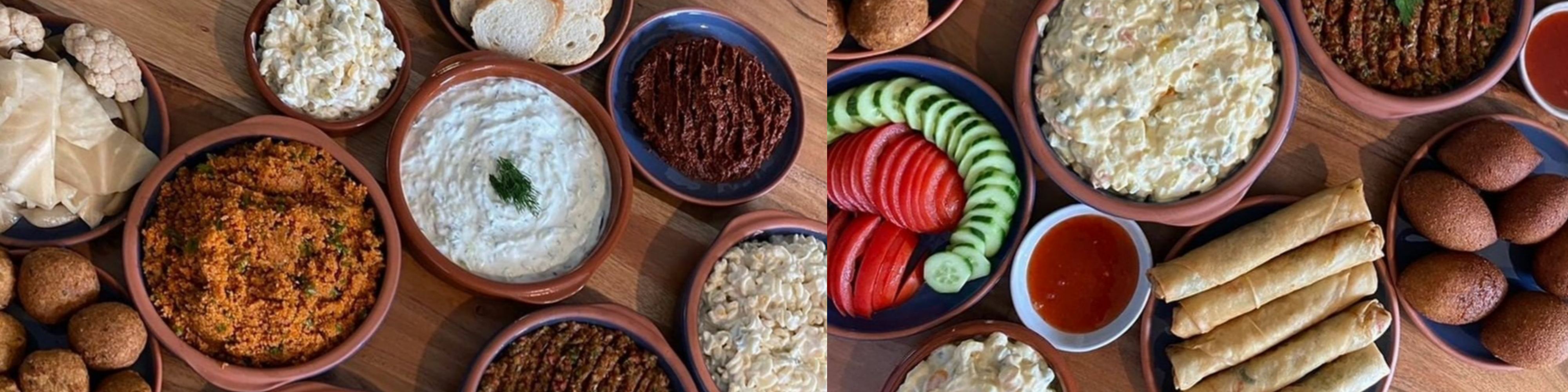 Koerdisch/Midden-Oosterse-Mezze-Variatie
